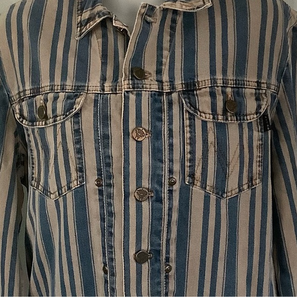 KIM MOTORMONTENEGRO OUTLAW SEAMSTRESS RARE VINTAGE DENIM JACKET - Picture 4 of 9